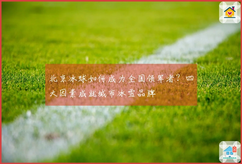 北京冰球如何成为全国领军者？四大因素成就城市冰雪品牌